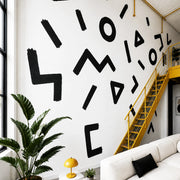Simple Geometric Shapes Wall Decals