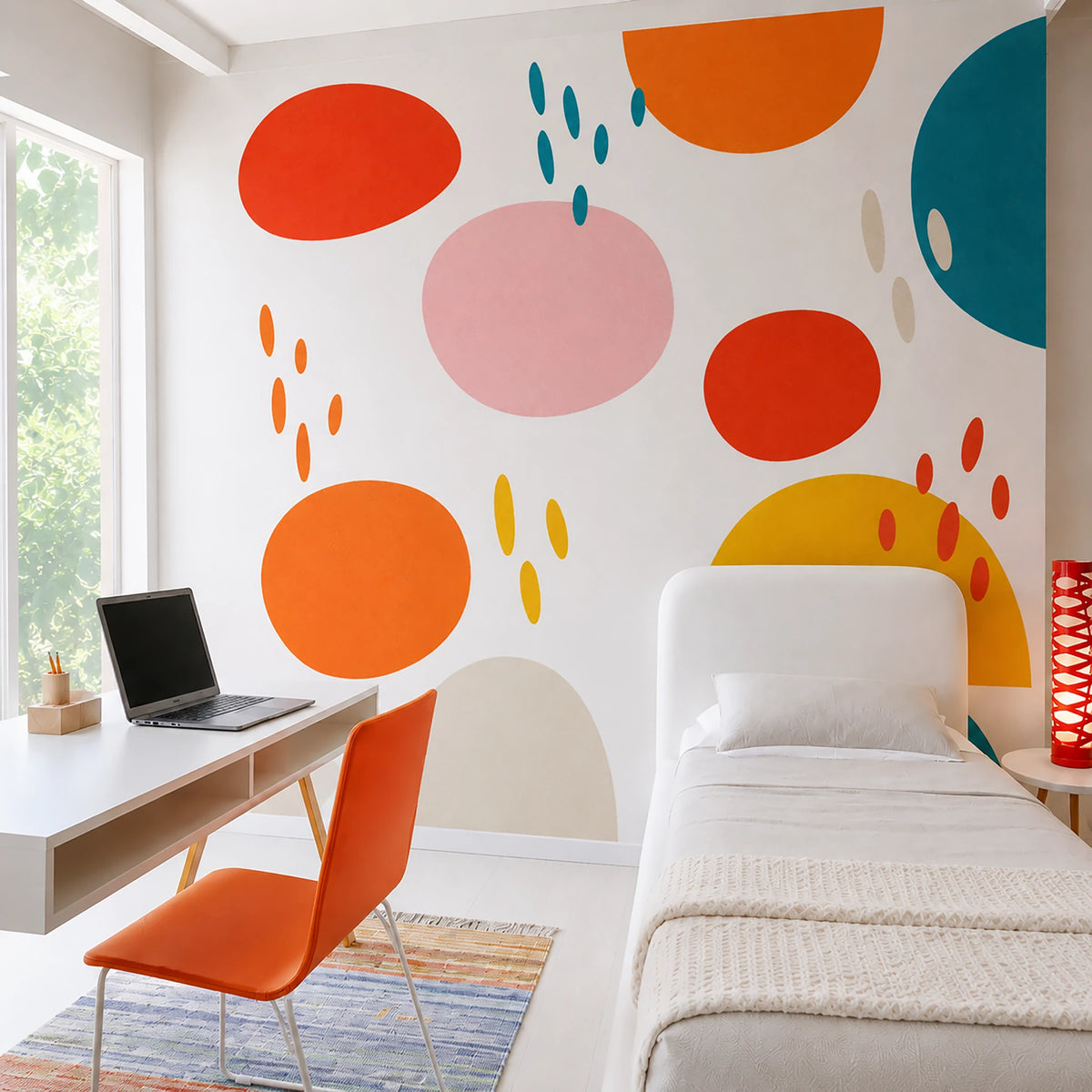 Abstract Cutout Shapes Wall Decals