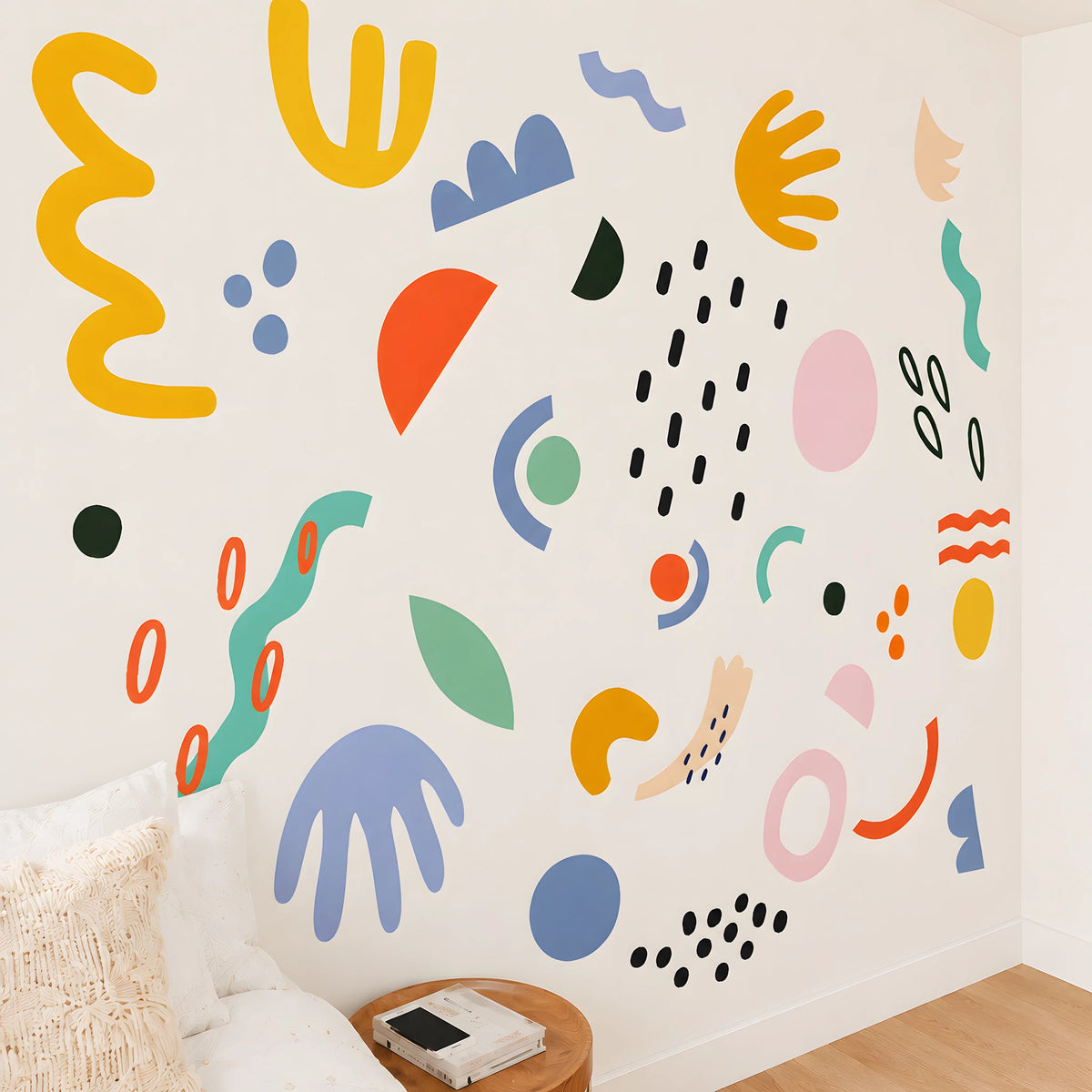 Happy Doodles Wall Decal Set