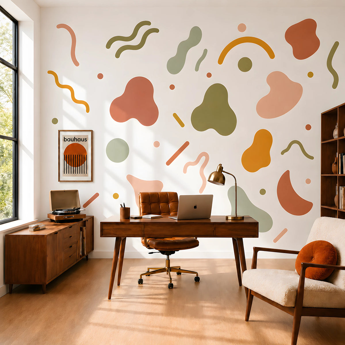Large Mixed Shapes Wall Decals