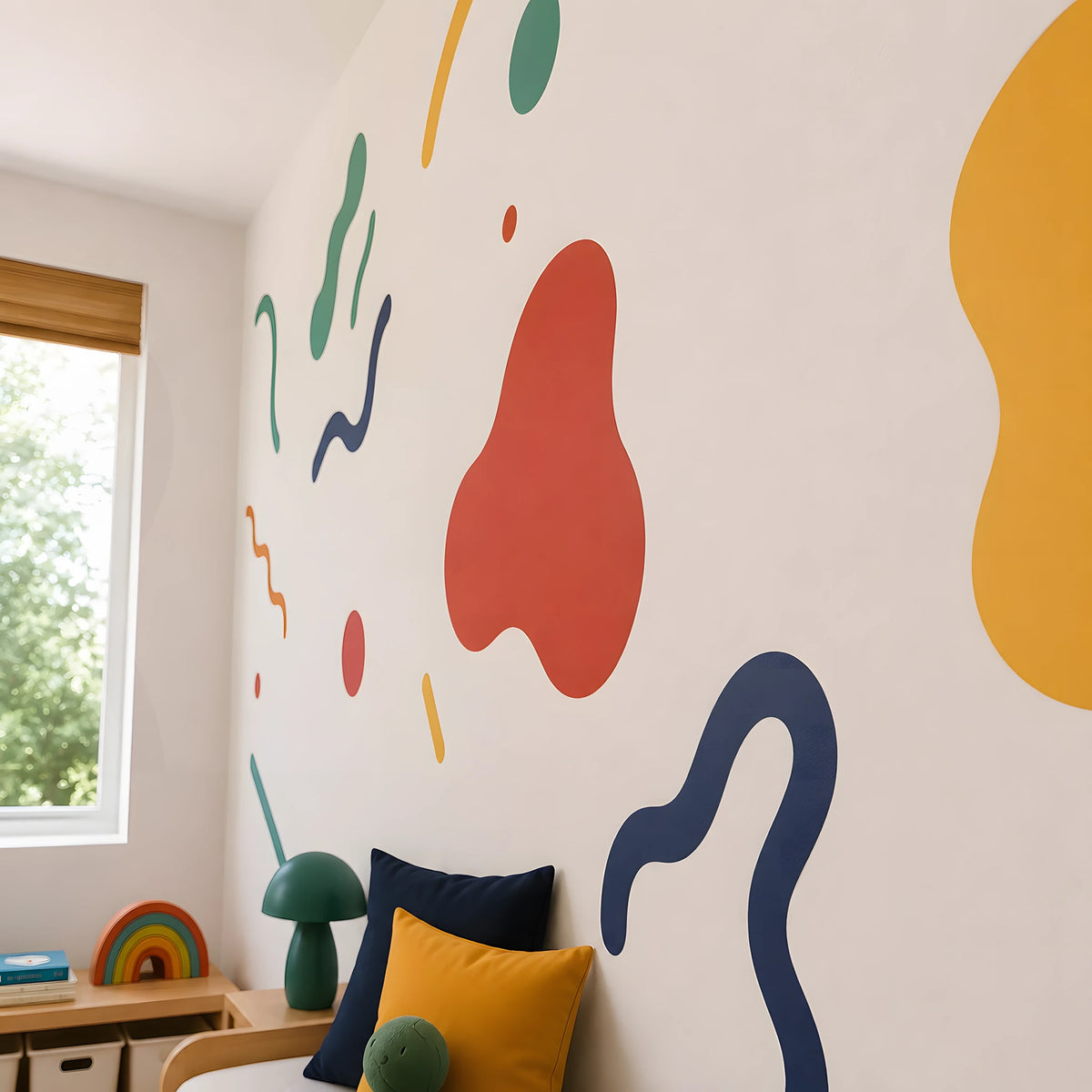 Large Mixed Shapes Wall Decals