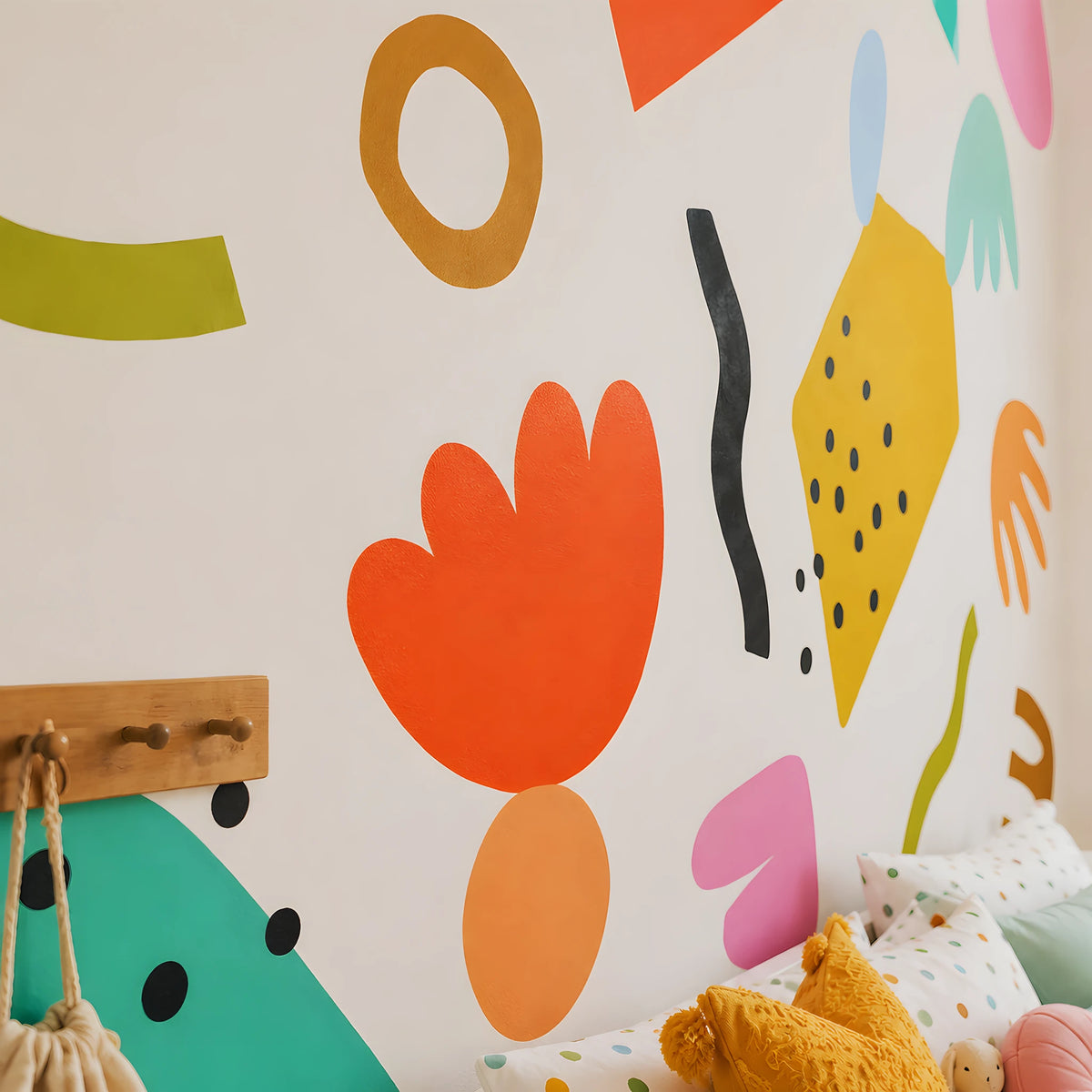Colorful Abstract Shapes Decals