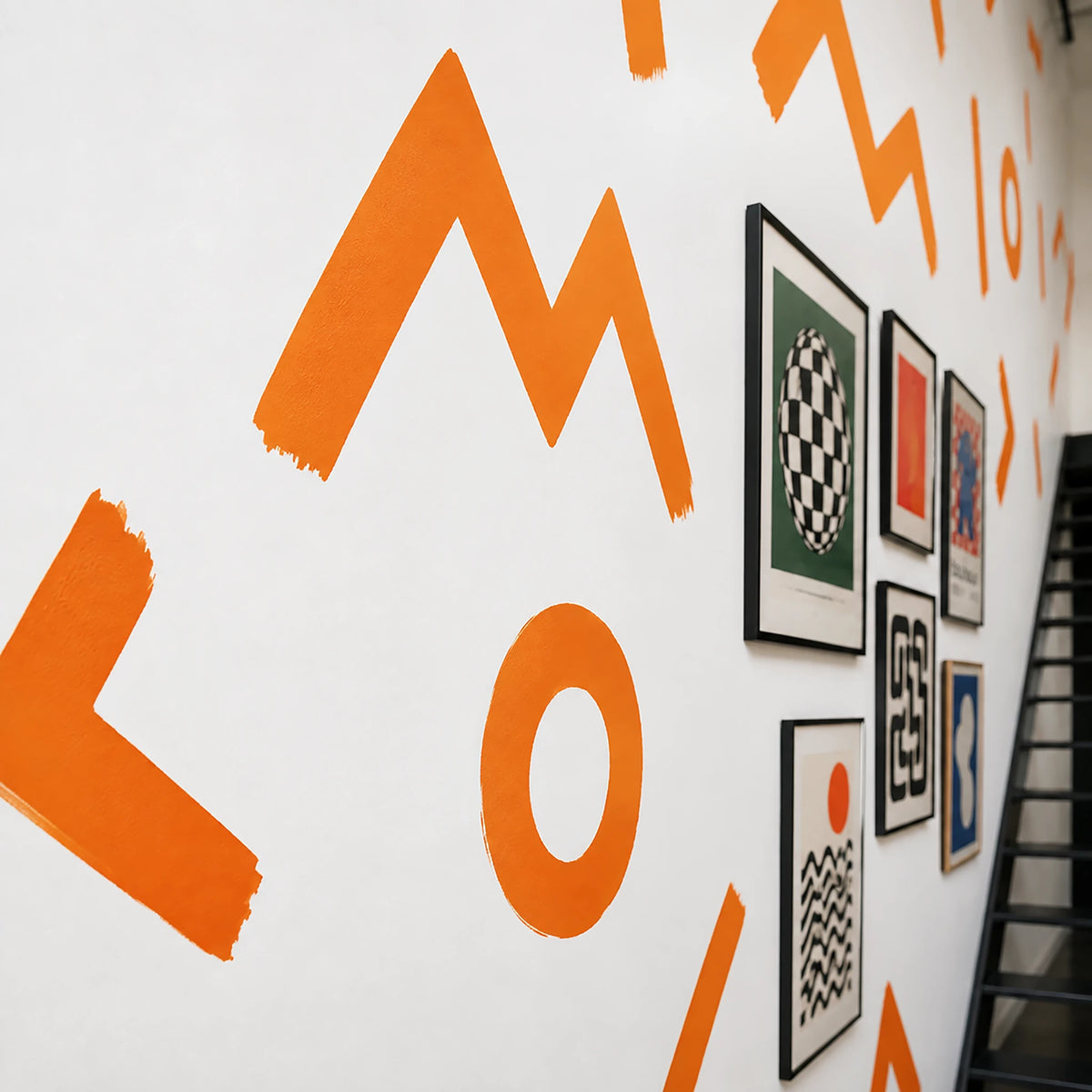 Simple Geometric Shapes Wall Decals