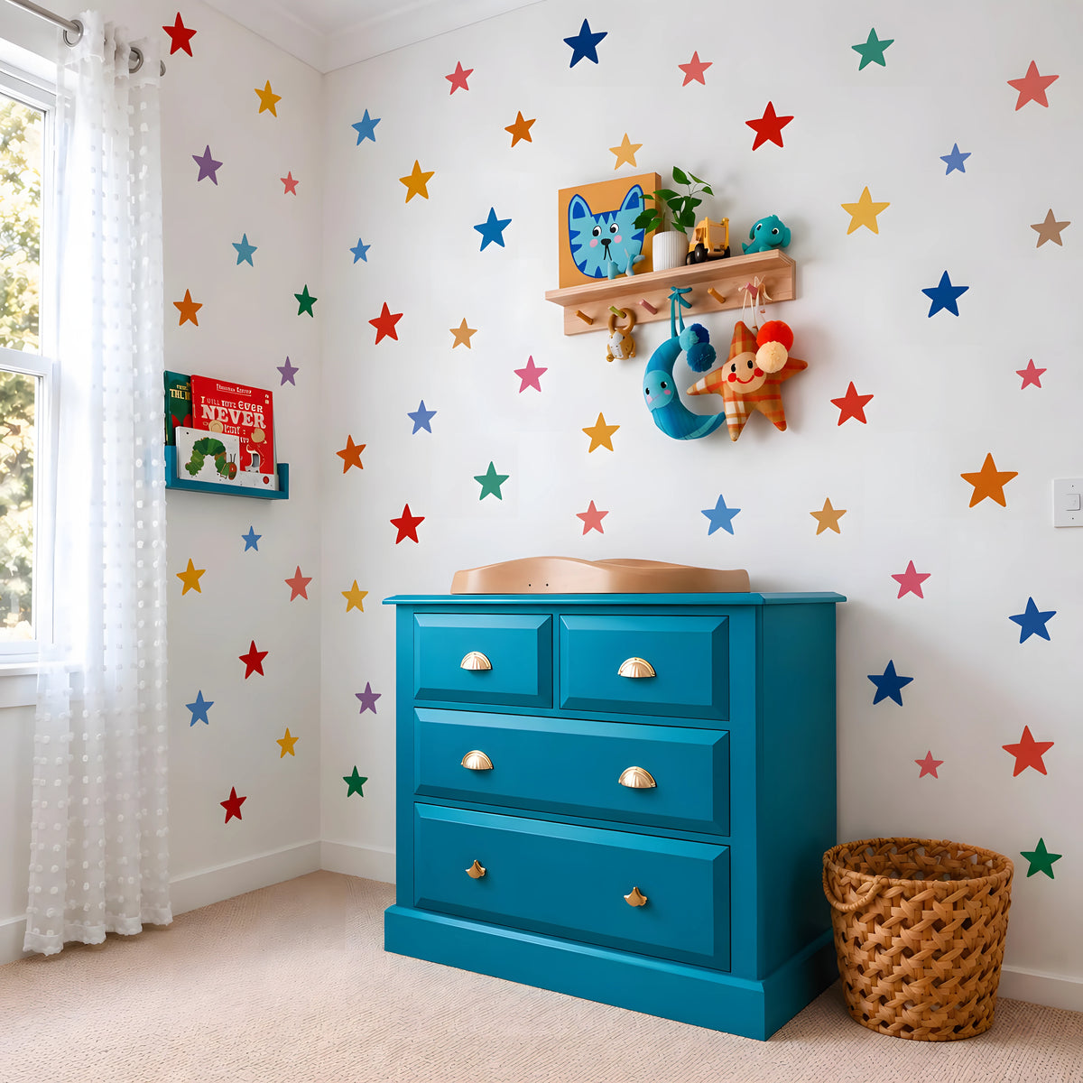 Colorful Star Wall Decals