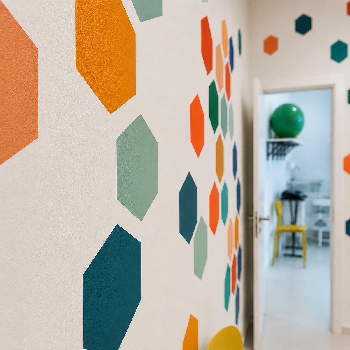 Hexagon Wall Decals