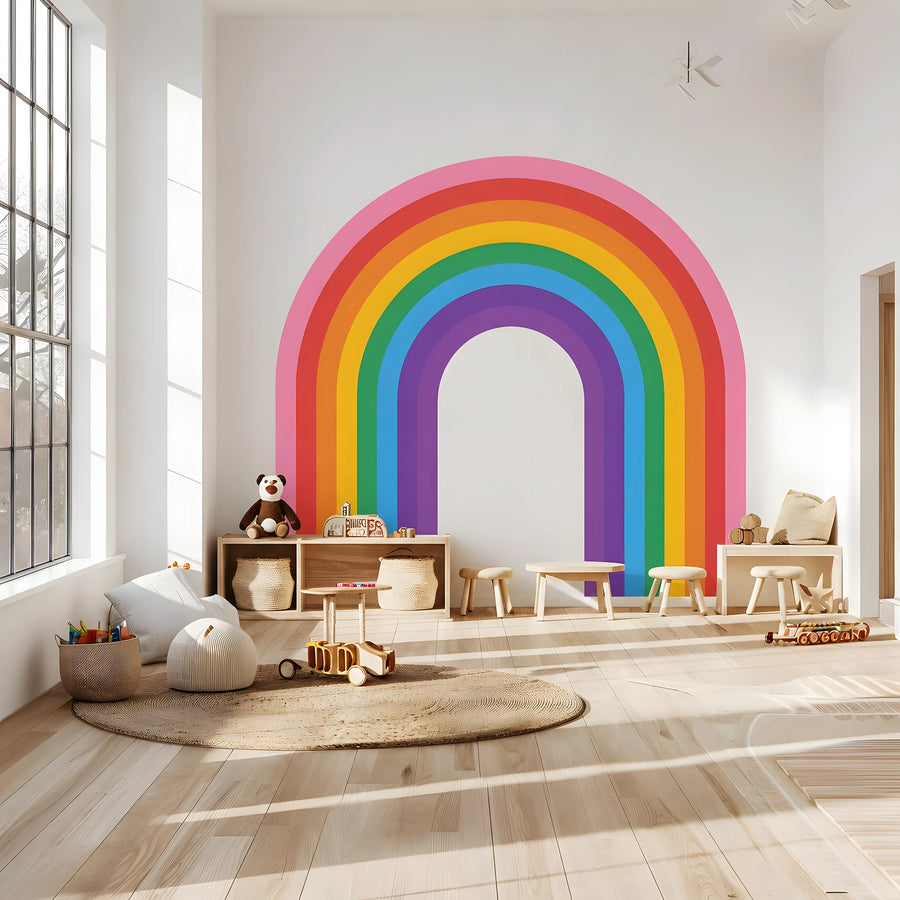 Rainbow Brights Wall Decal