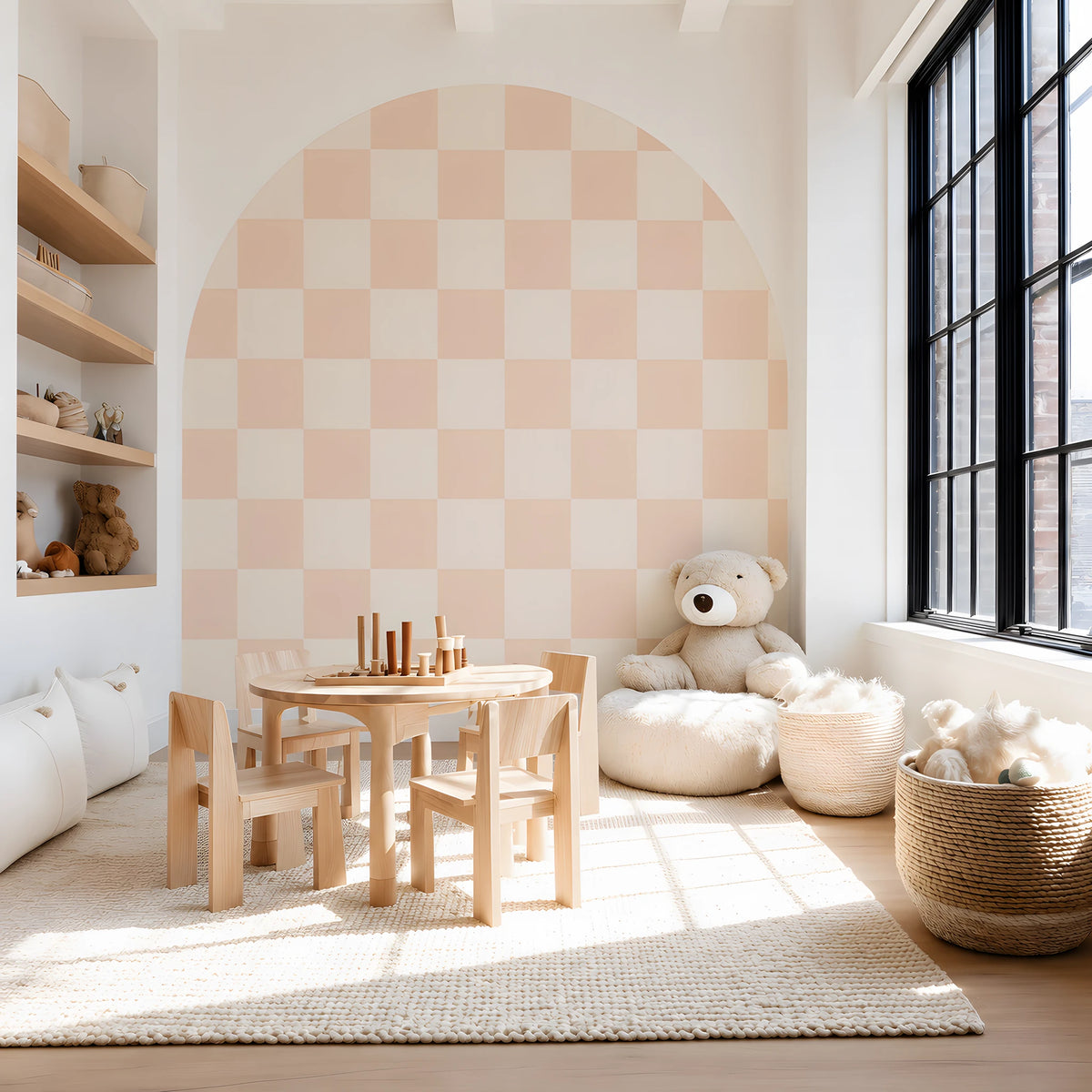 Retro Classic Checkerboard Arch