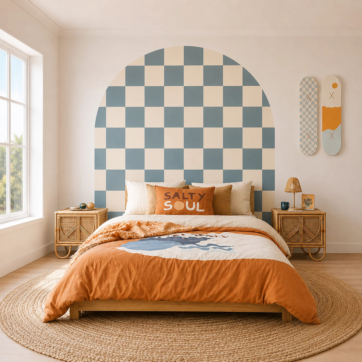 Retro Classic Checkerboard Arch