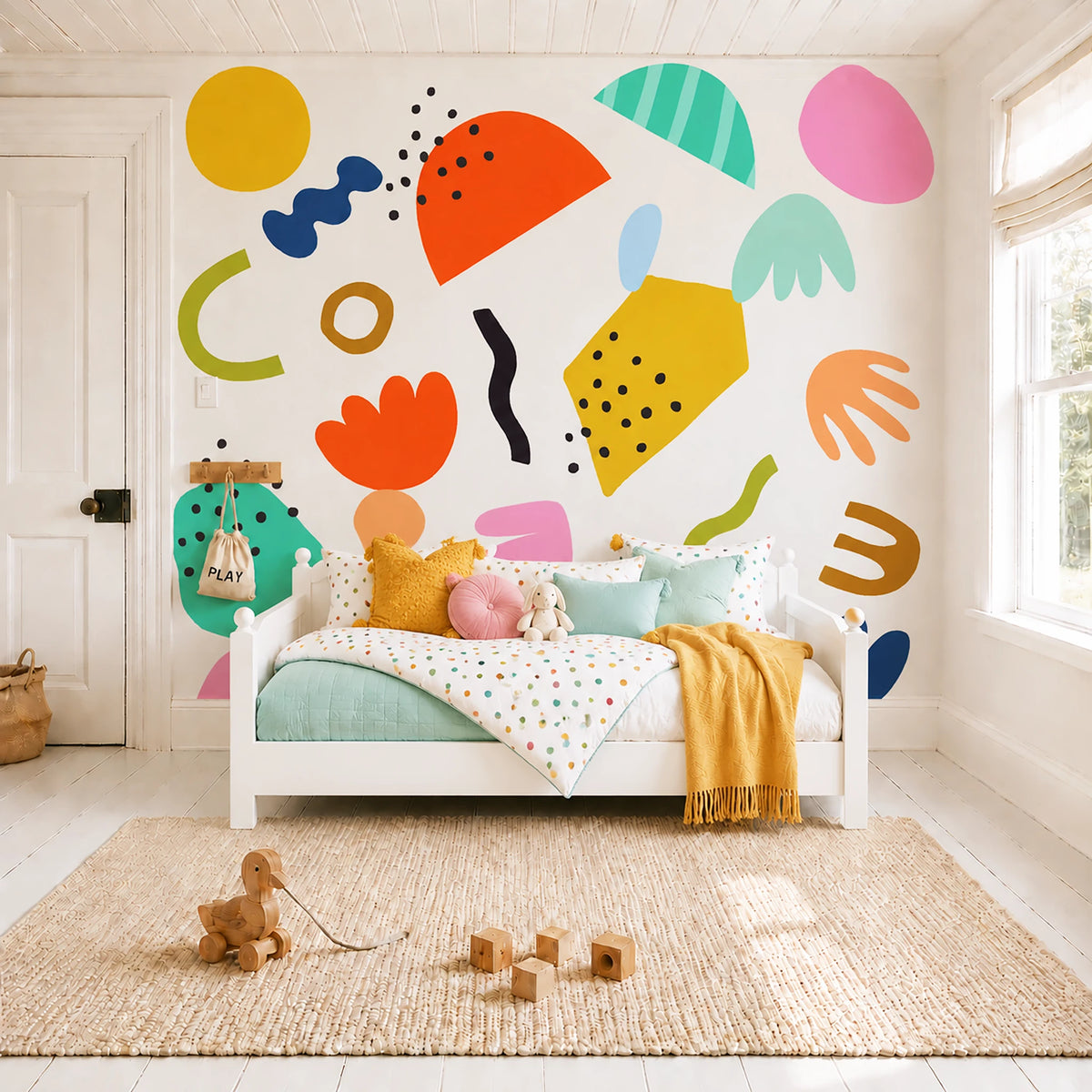 Colorful Abstract Shapes Decals