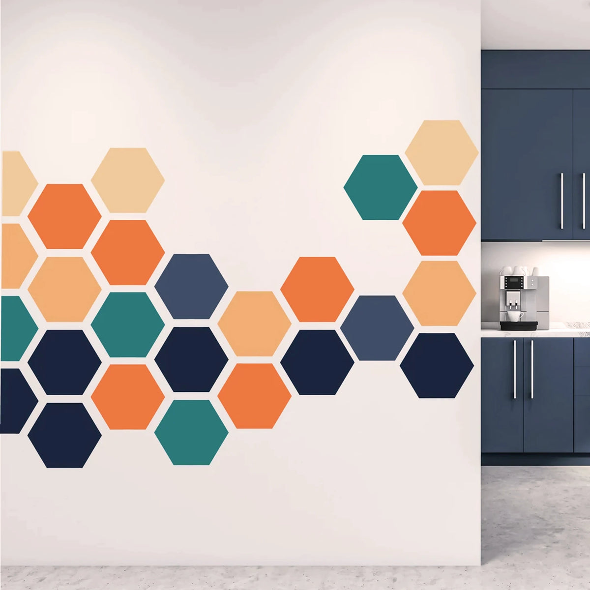 Hexagon Wall Decals