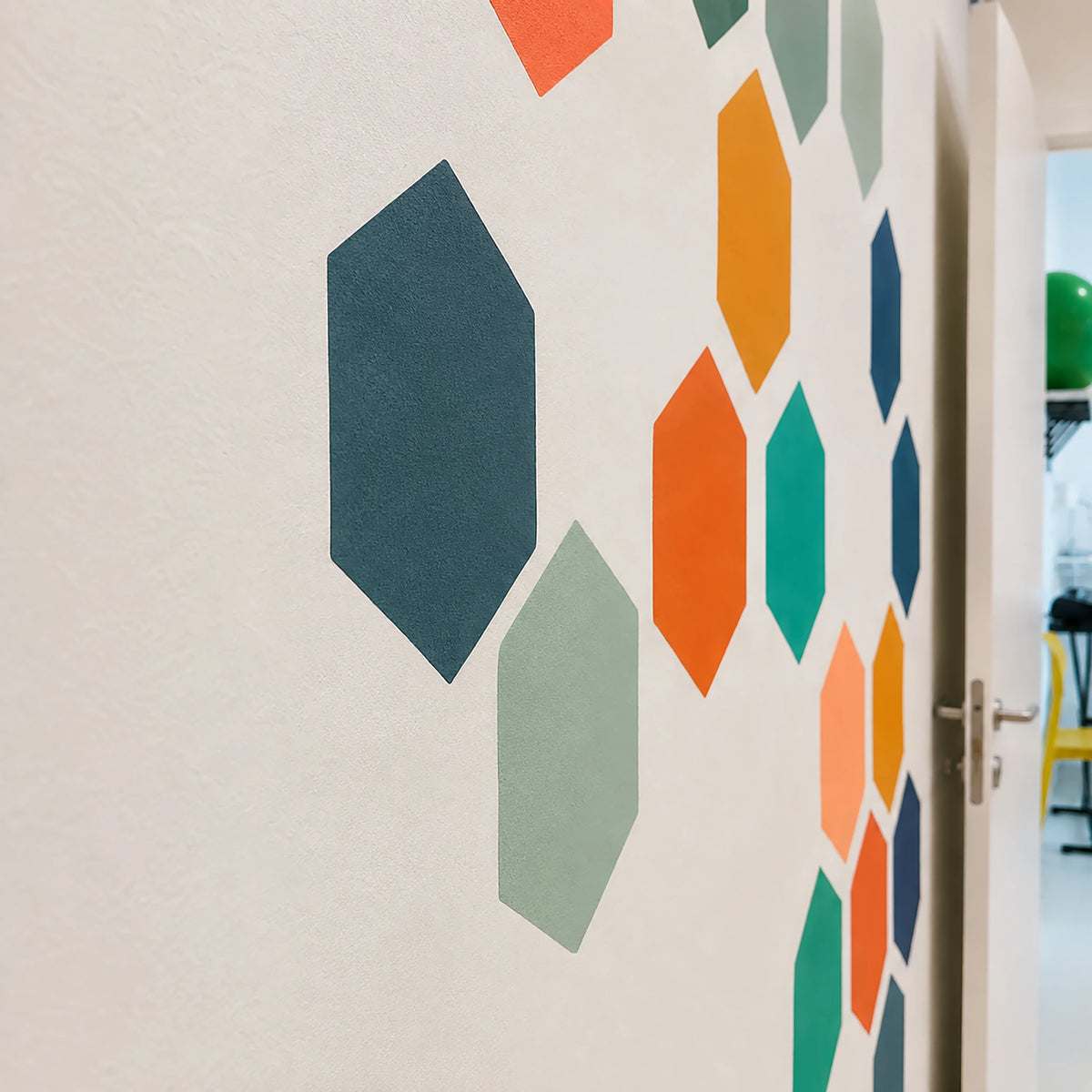 Hexagon Wall Decals
