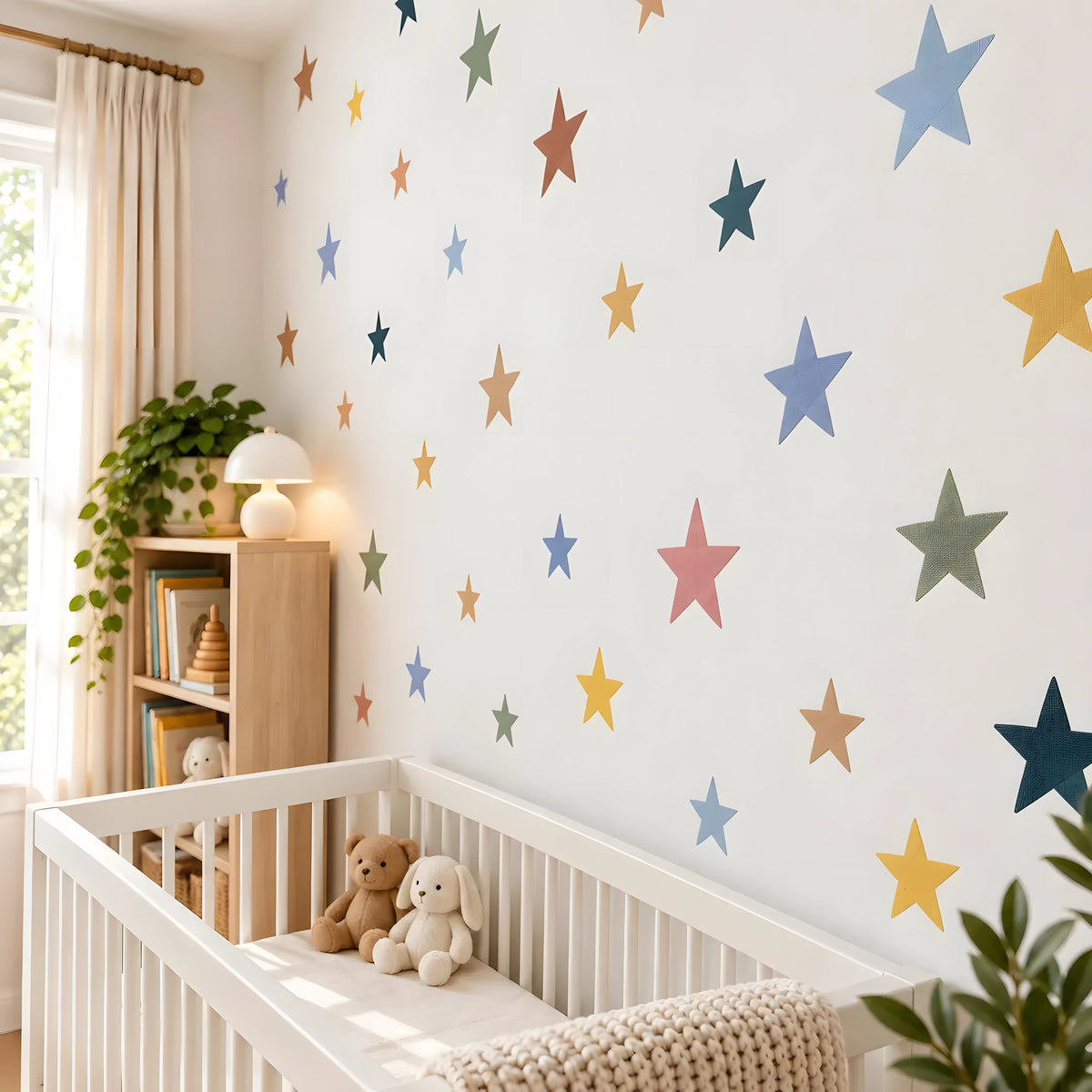 Colorful Star Wall Decals