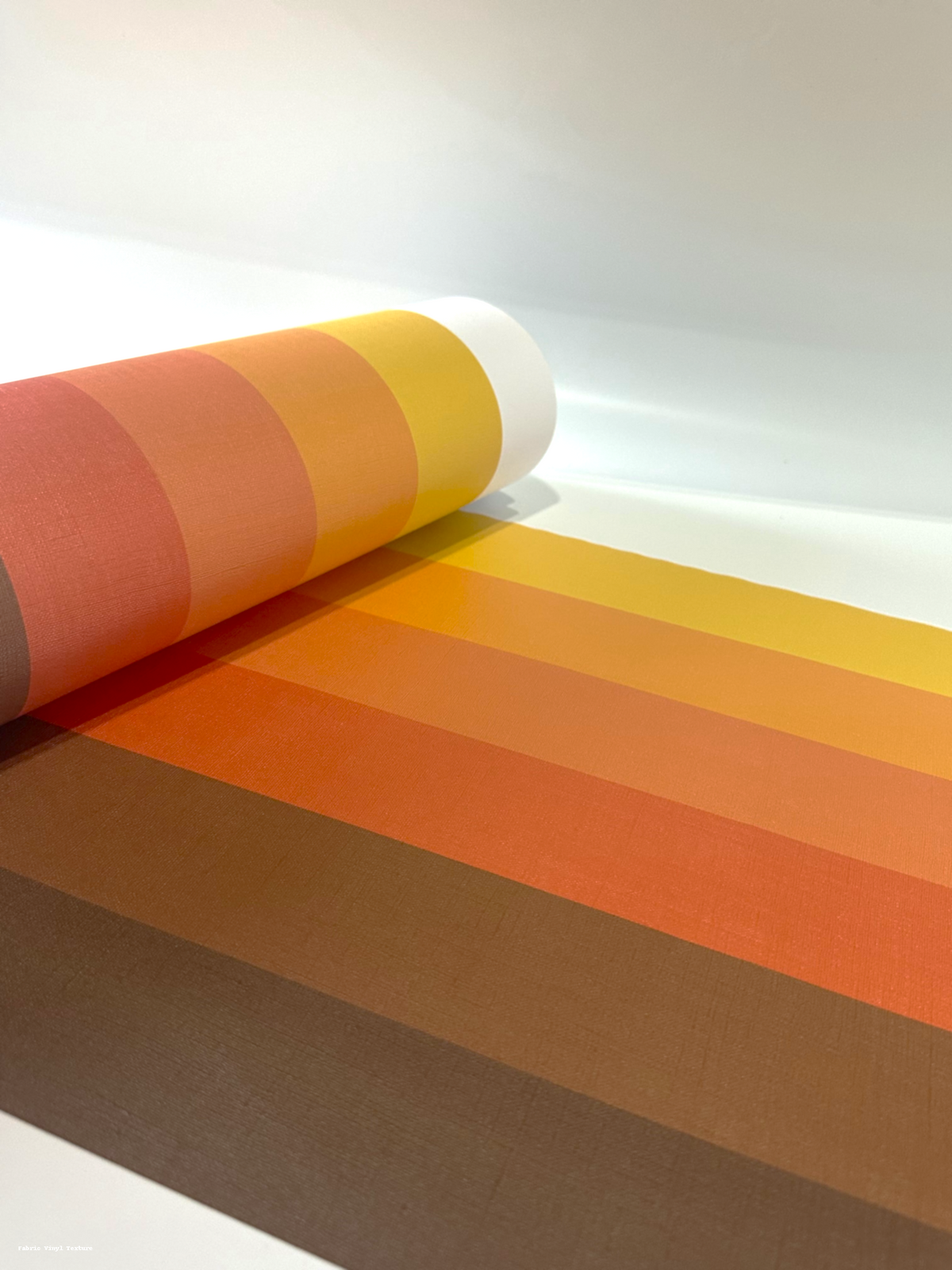 Wall decal samples and color charts