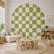Wavy Checkerboard Arch