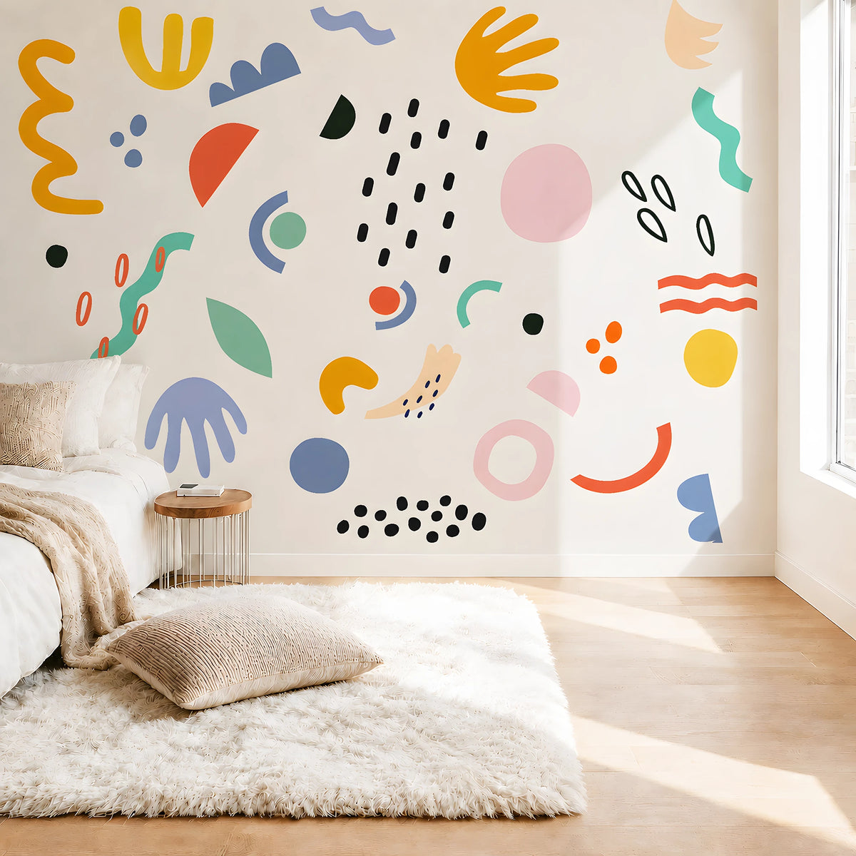 Happy Doodles Wall Decal Set