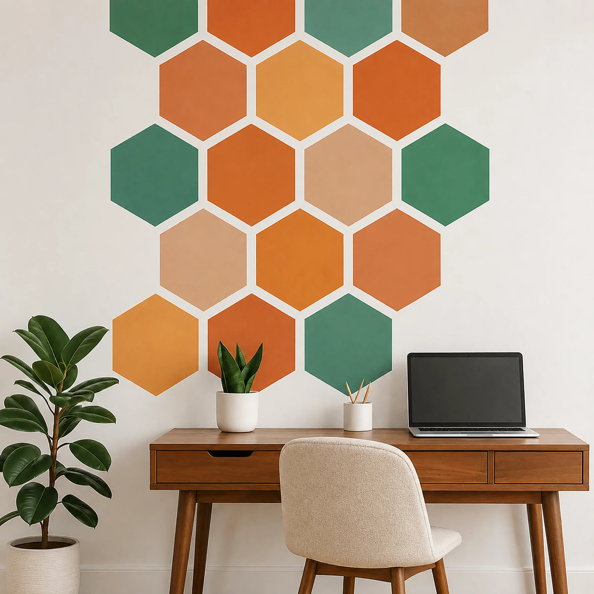 Hexagon Wall Decals