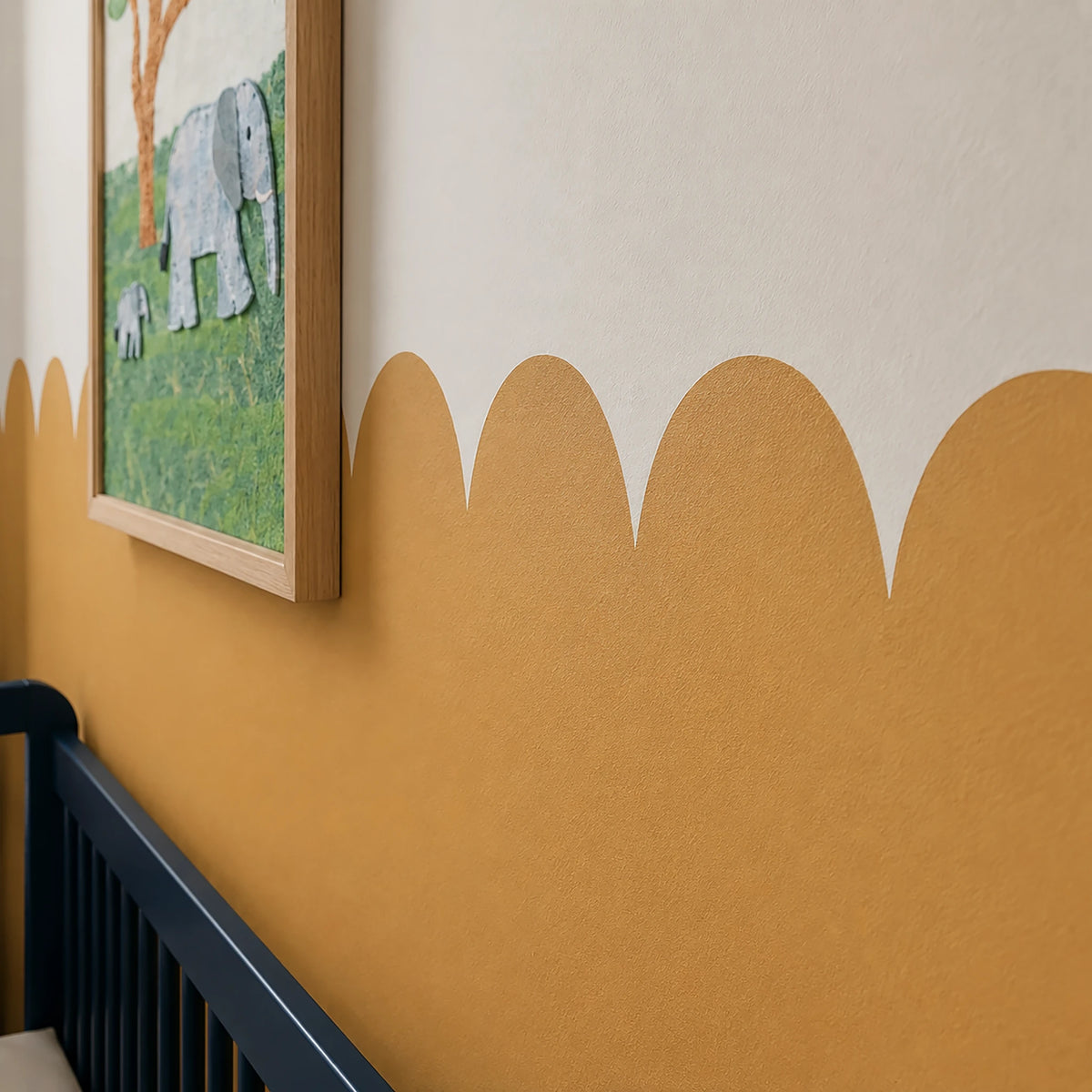 Scalloped Wall Decal Border