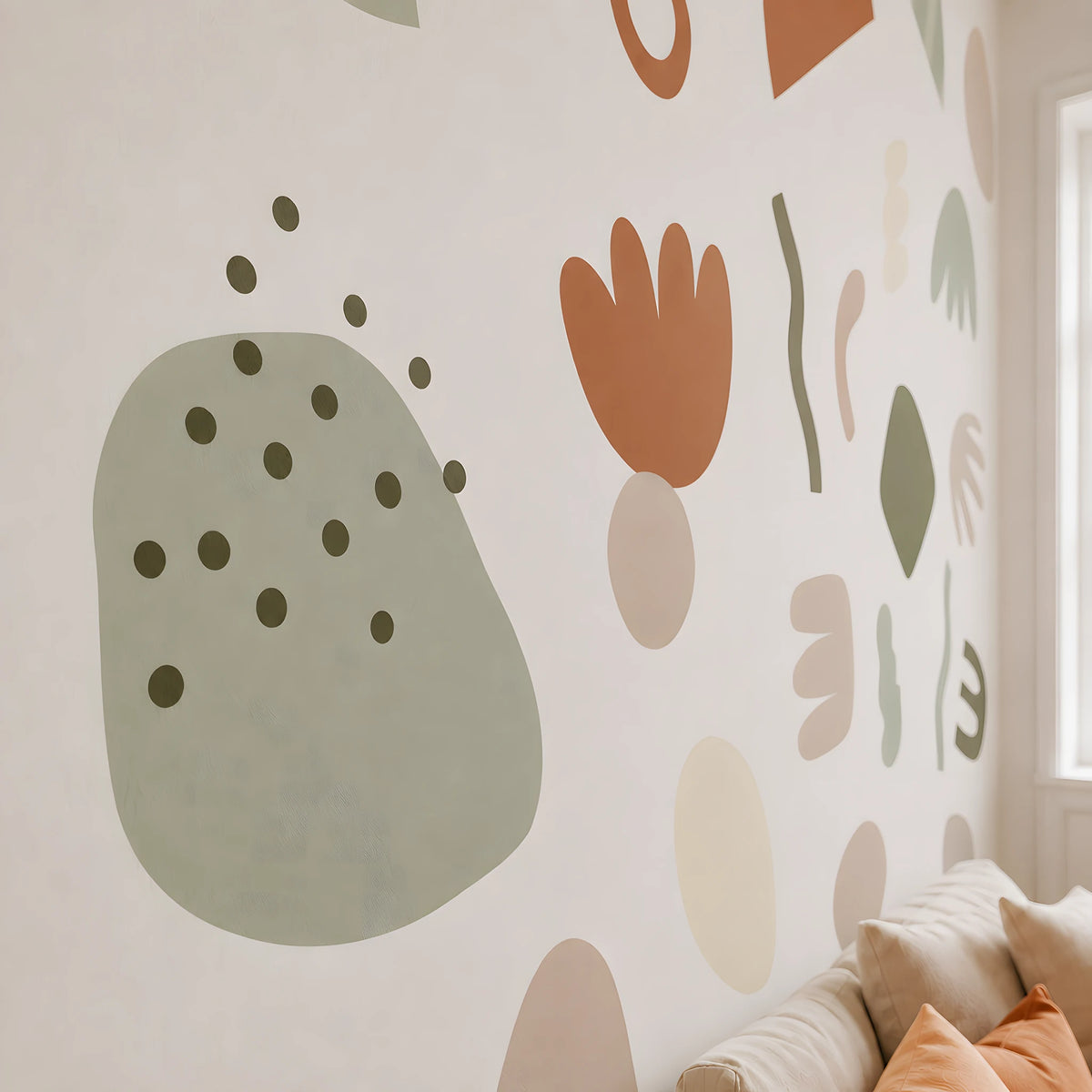 Colorful Abstract Shapes Decals