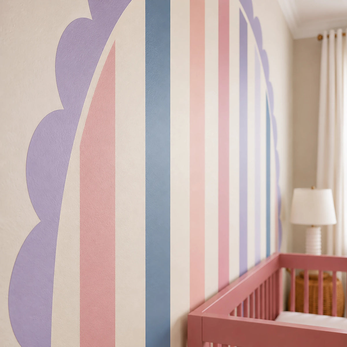 Cotton Candy Rainbow Arch