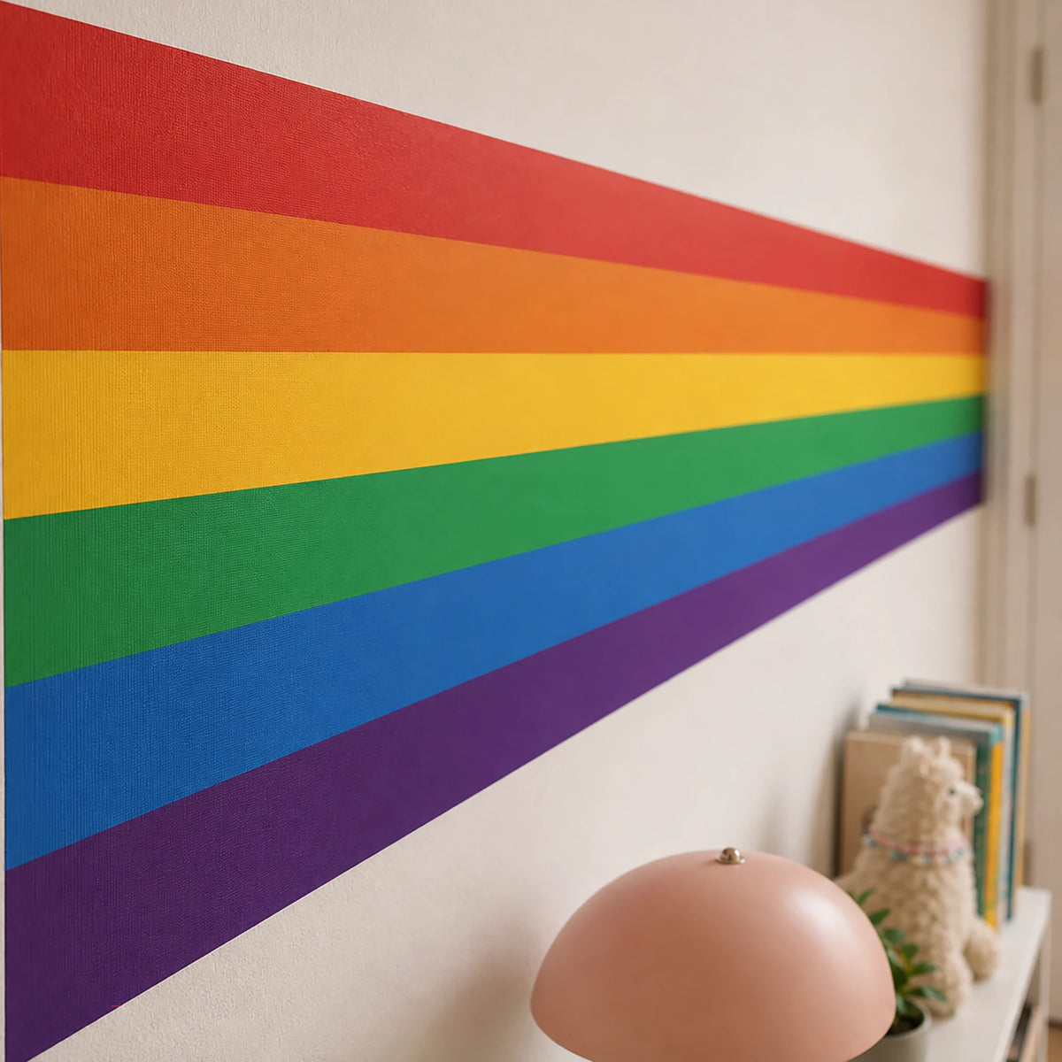 Classic Rainbow Retro Stripes