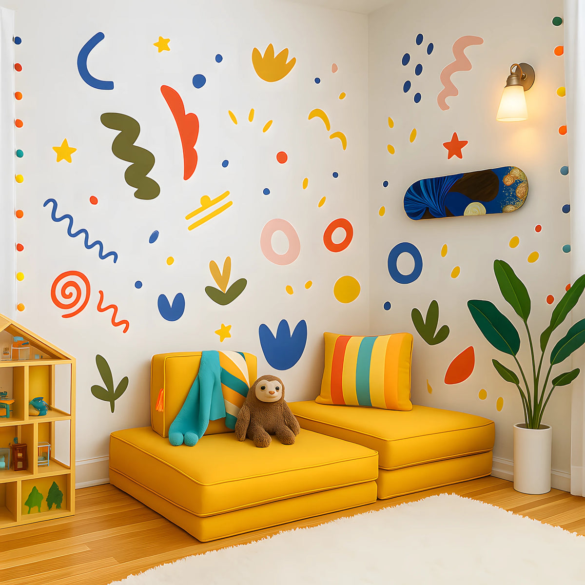 Fun Shapes Wall Decal Set