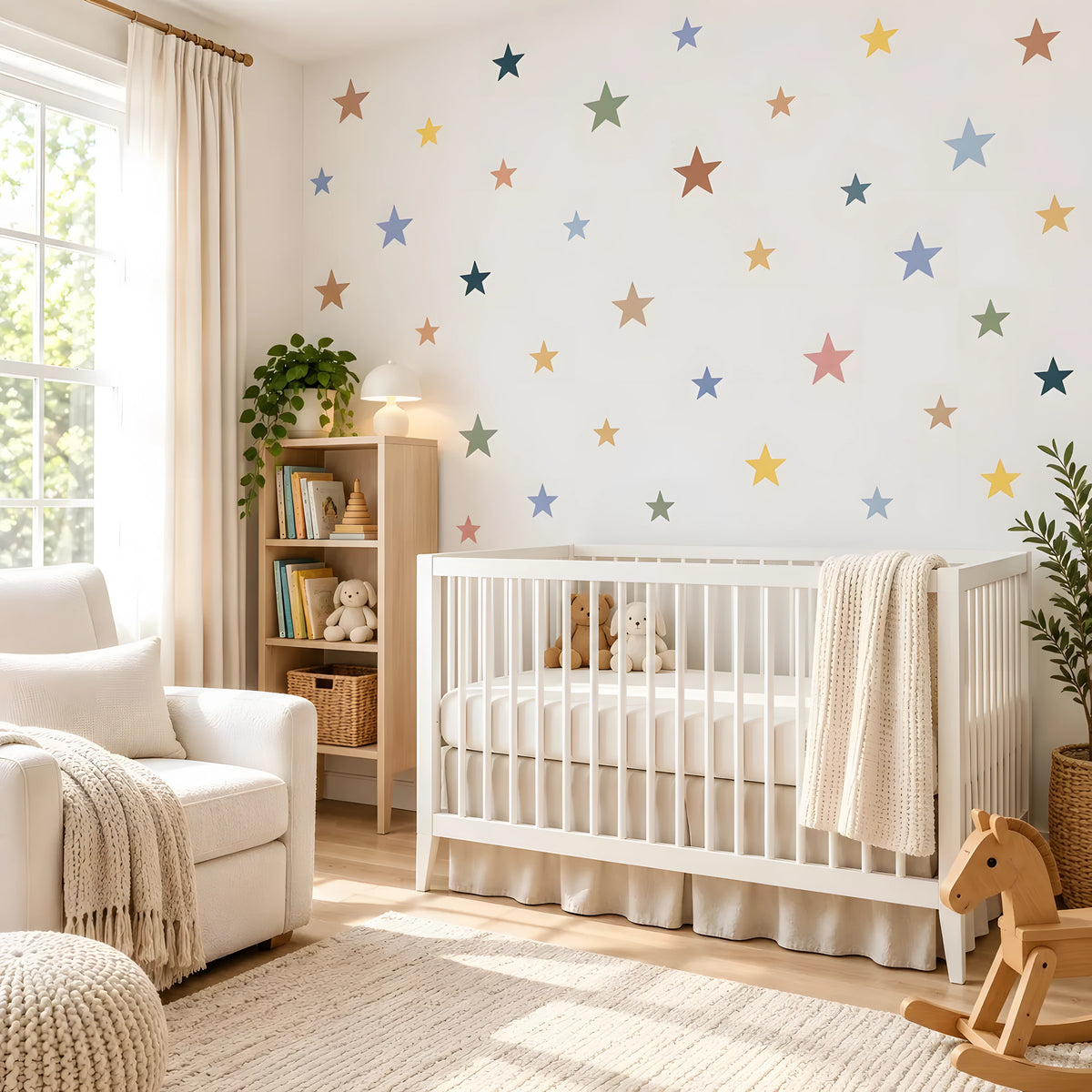 Colorful Star Wall Decals