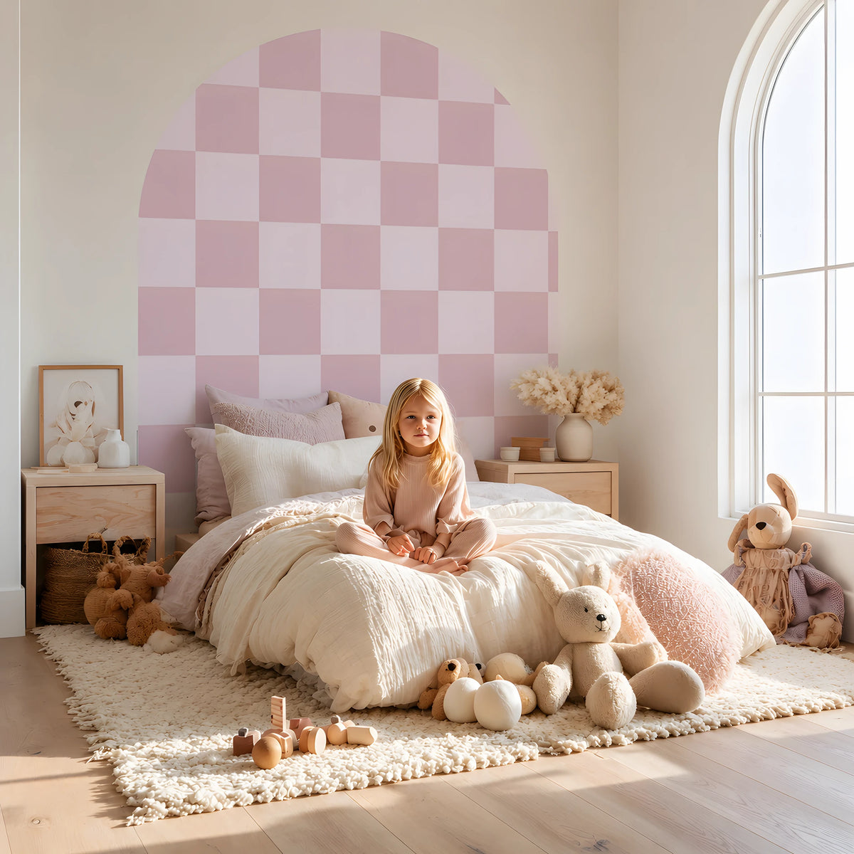 Retro Classic Checkerboard Arch