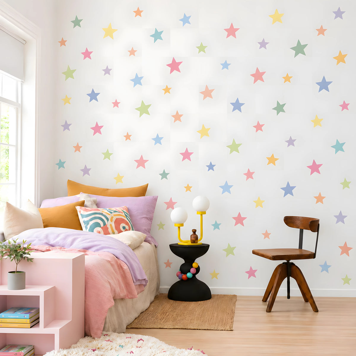 Colorful Star Wall Decals