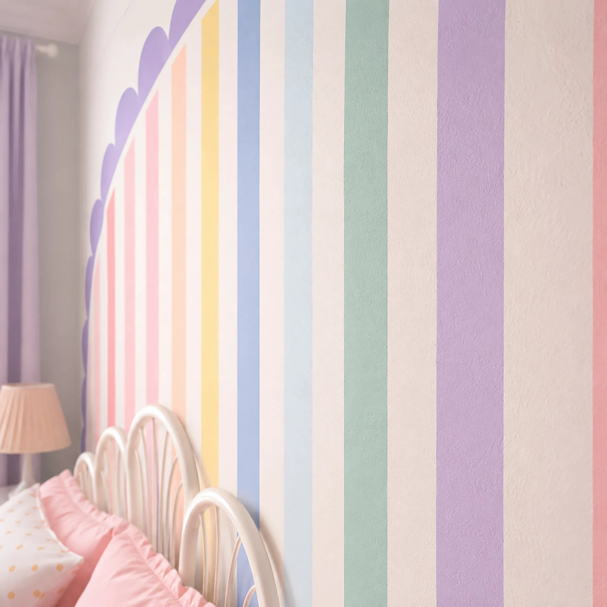 Sweet Pastel Rainbow Arch