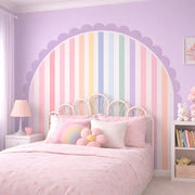 Sweet Pastel Rainbow Arch