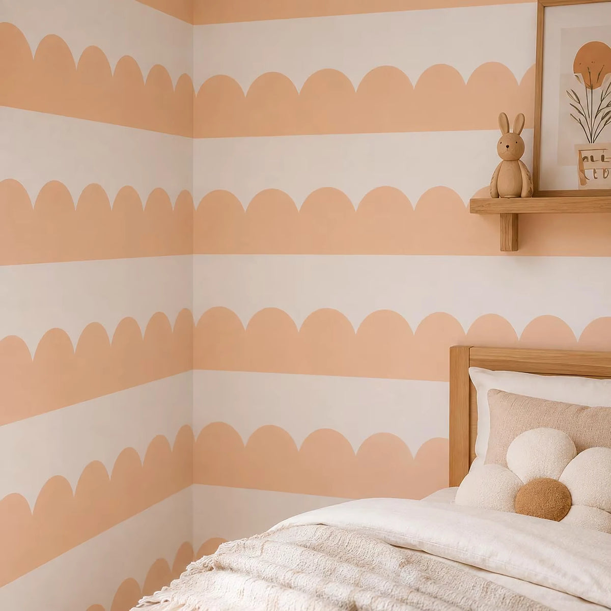 Scalloped Wall Border Decals