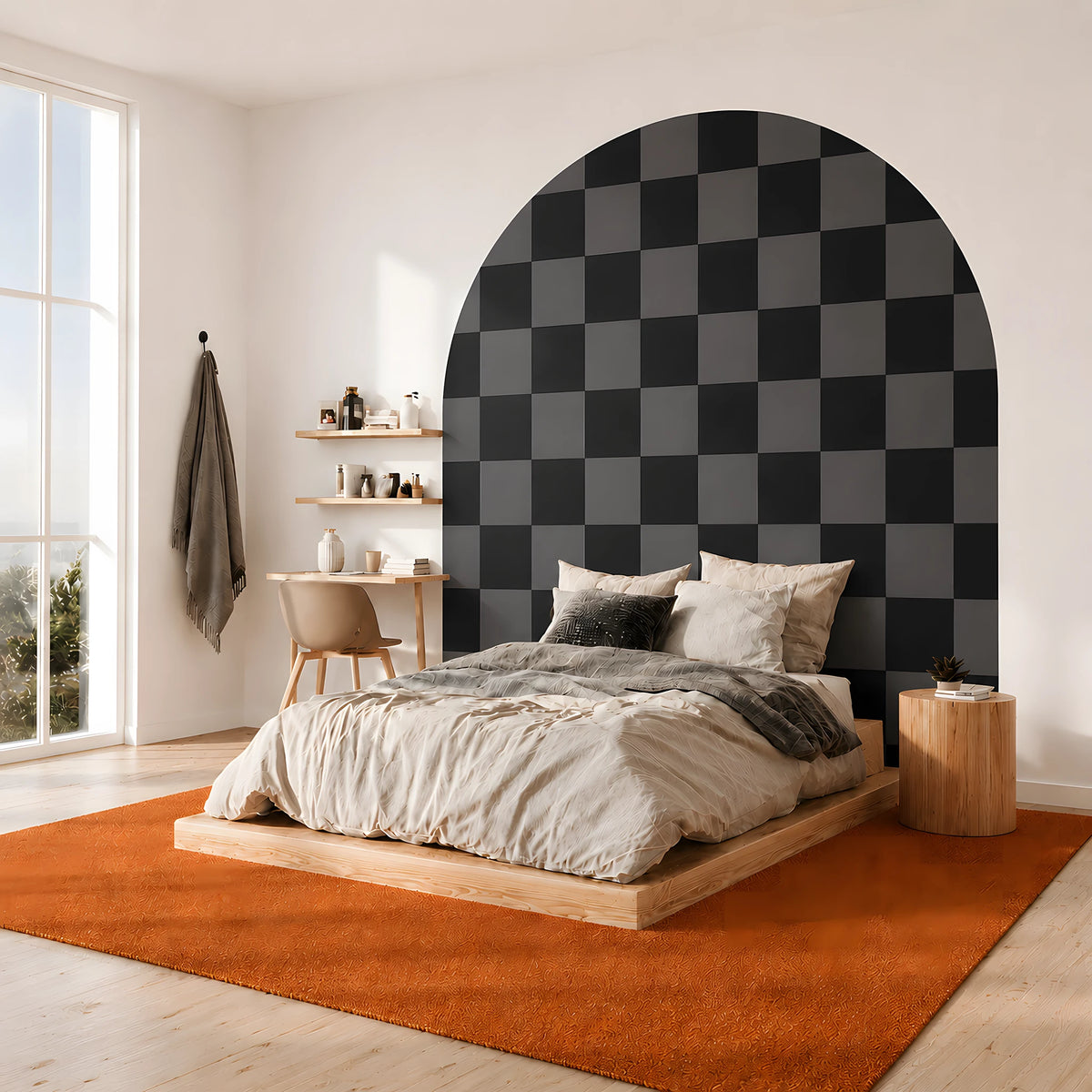 Retro Classic Checkerboard Arch