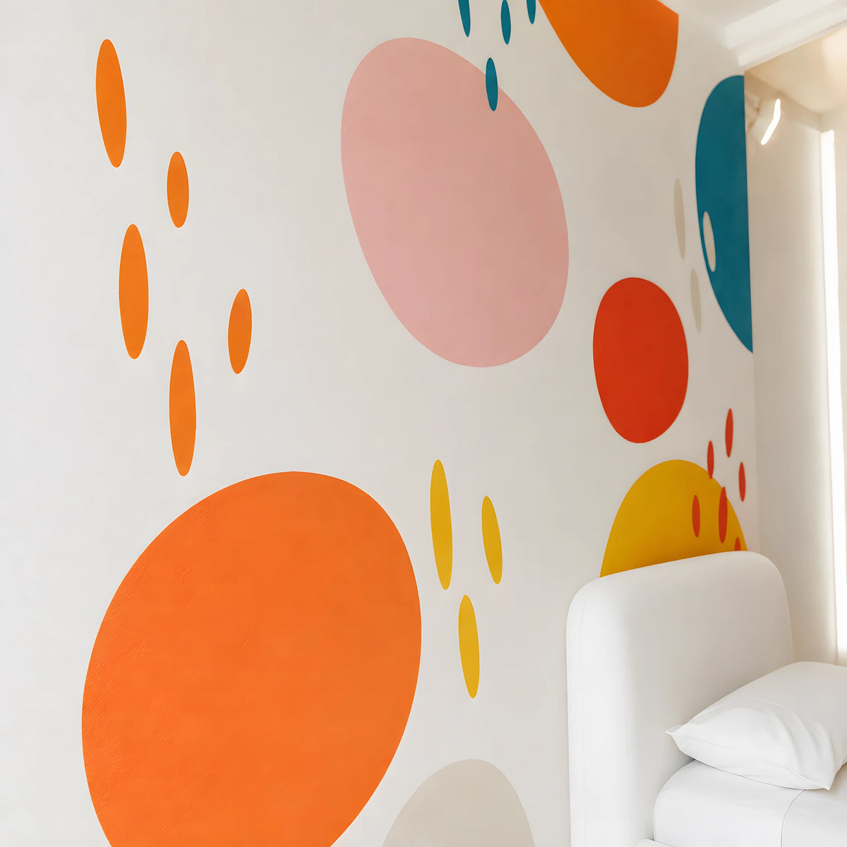 Abstract Cutout Shapes Wall Decals