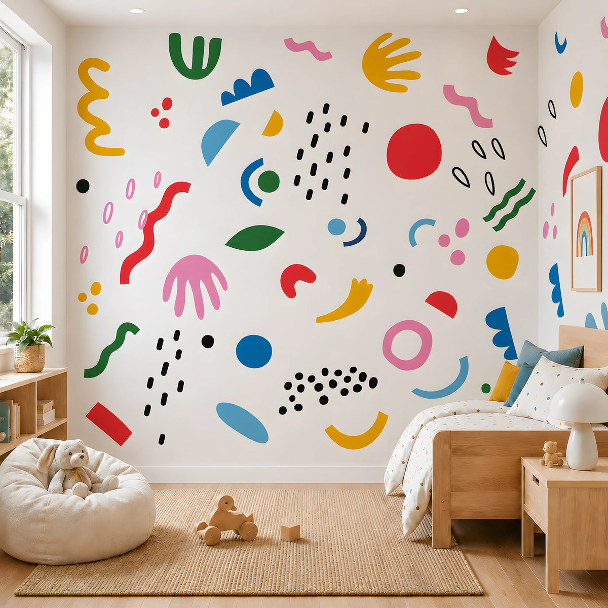 Happy Doodles Wall Decal Set