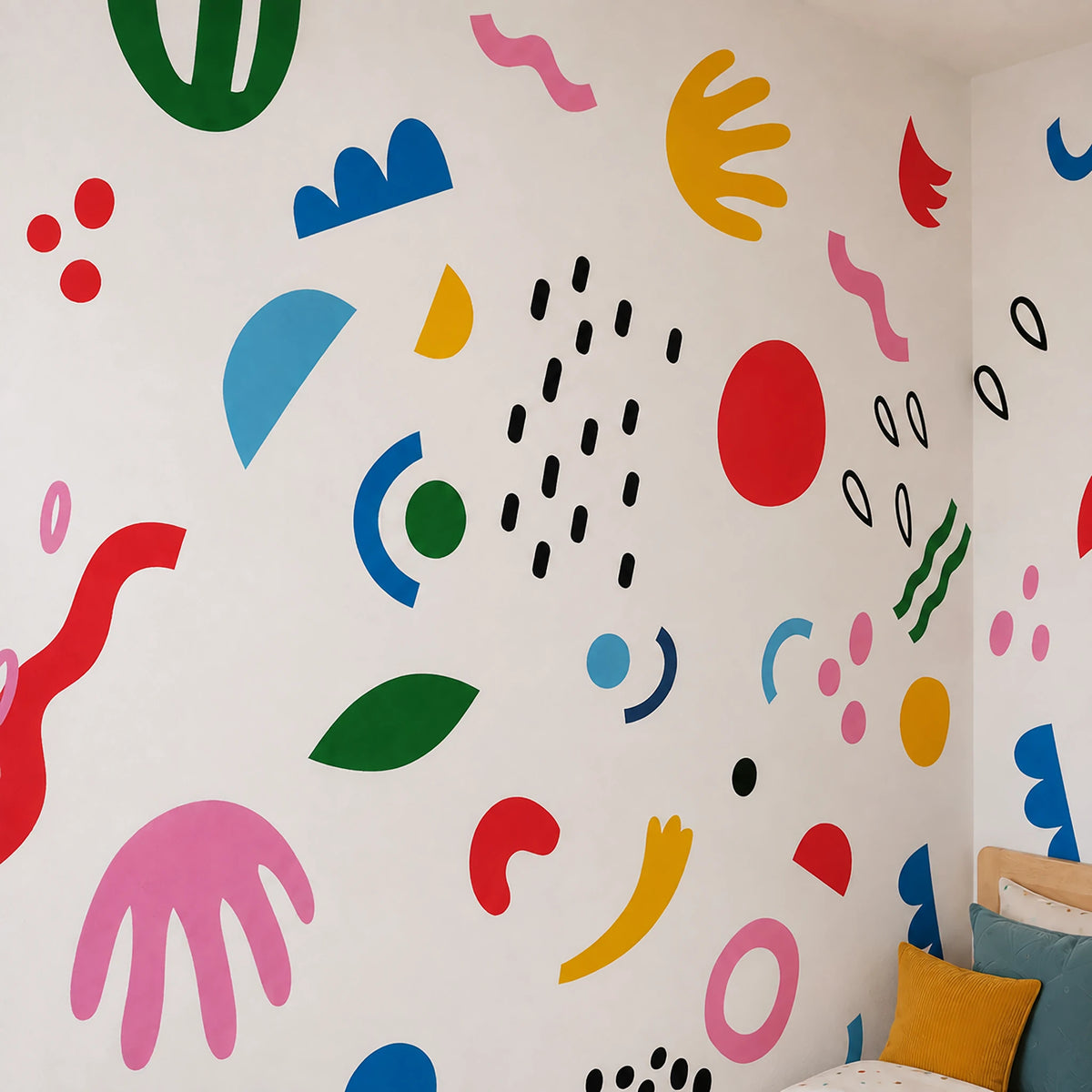 Happy Doodles Wall Decal Set
