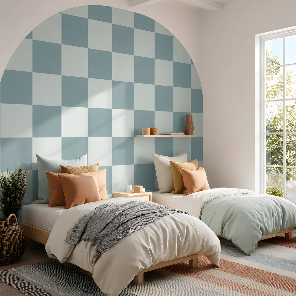 Retro Classic Checkerboard Arch