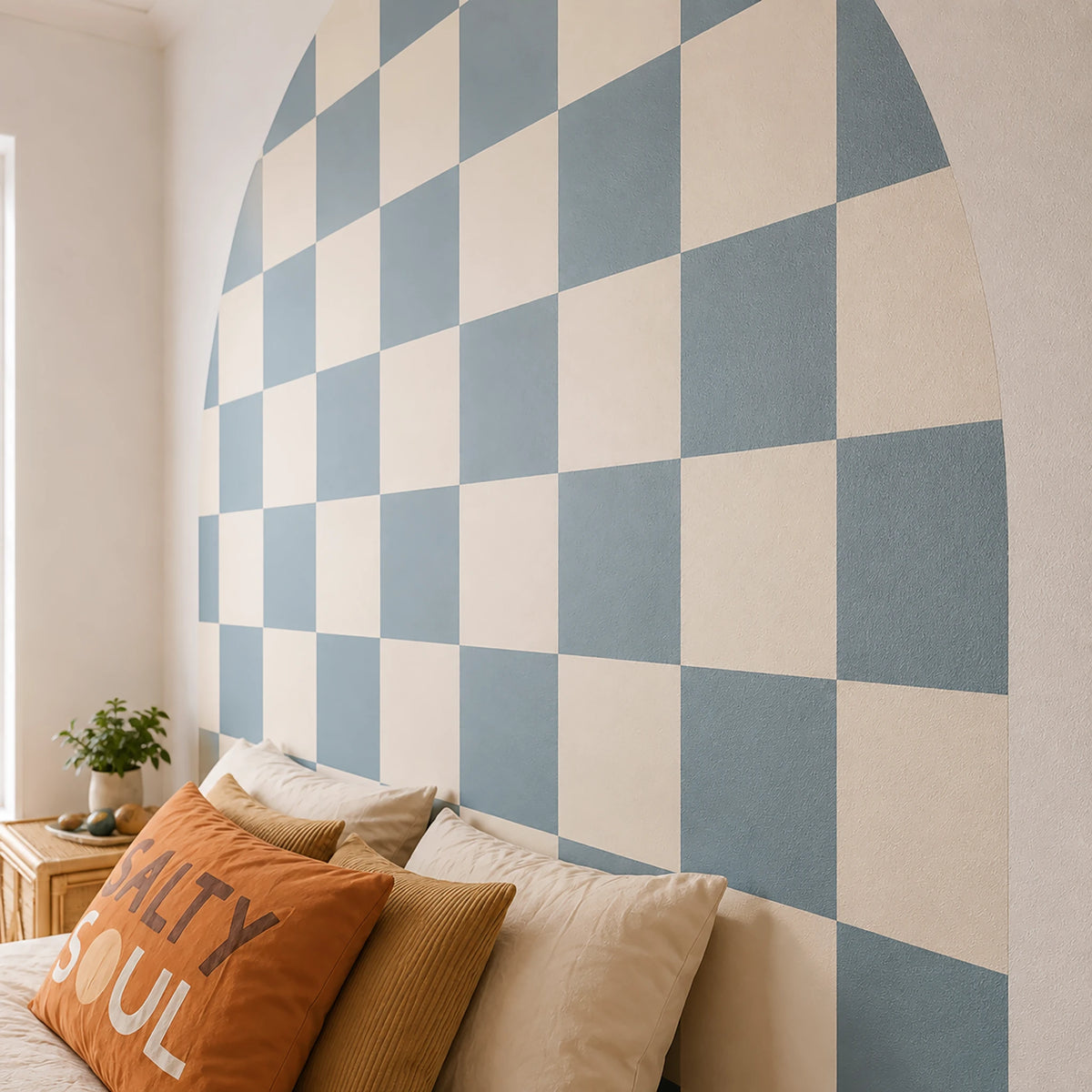Retro Classic Checkerboard Arch