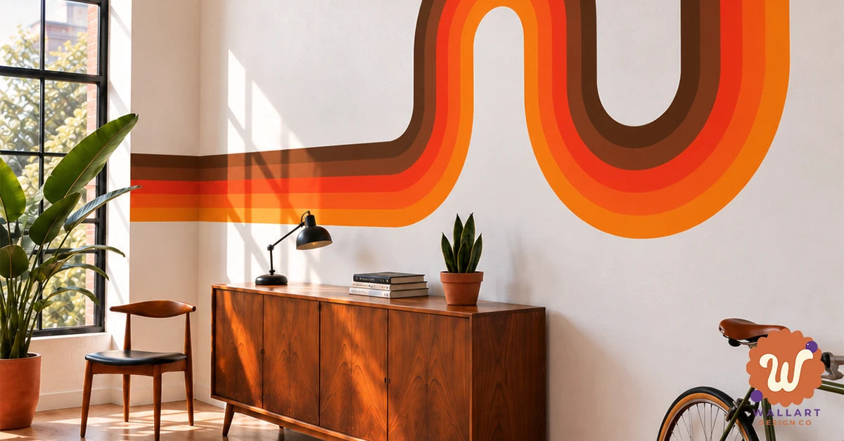Retro & Mid-Century Wall Decals | 70s Inspired Wall Decor – Page 2 ...