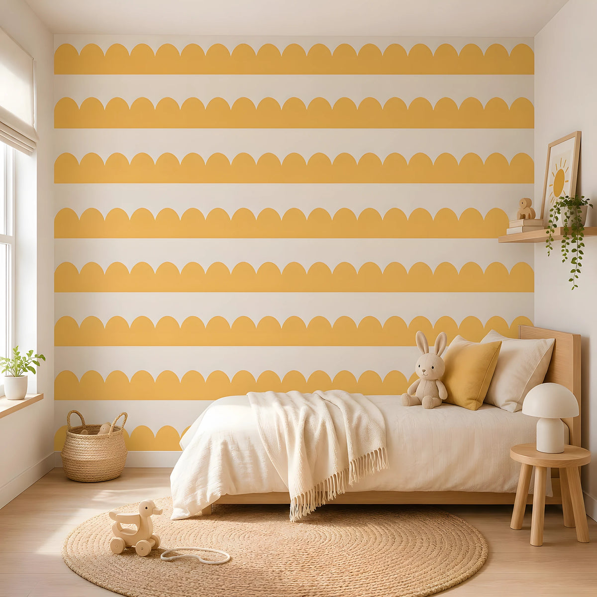 Scalloped Wall Border Decals